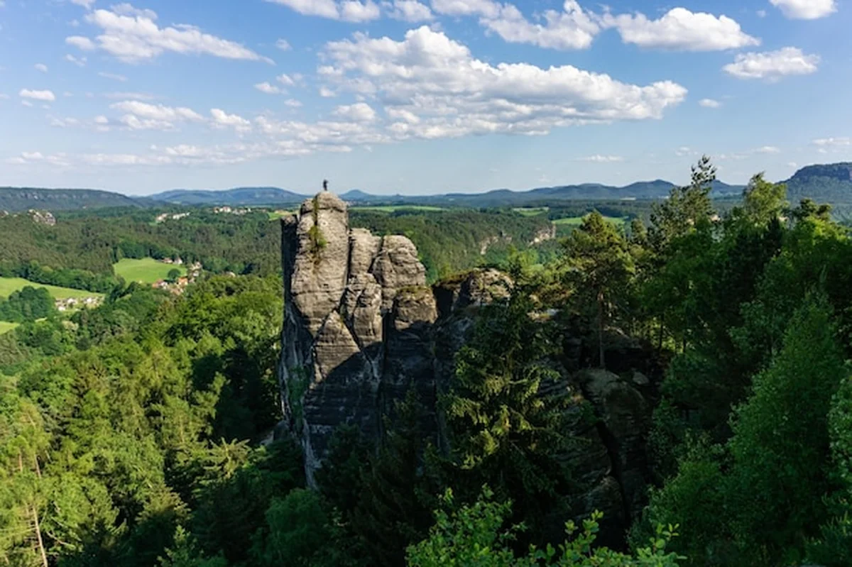 Most Bastei w górach