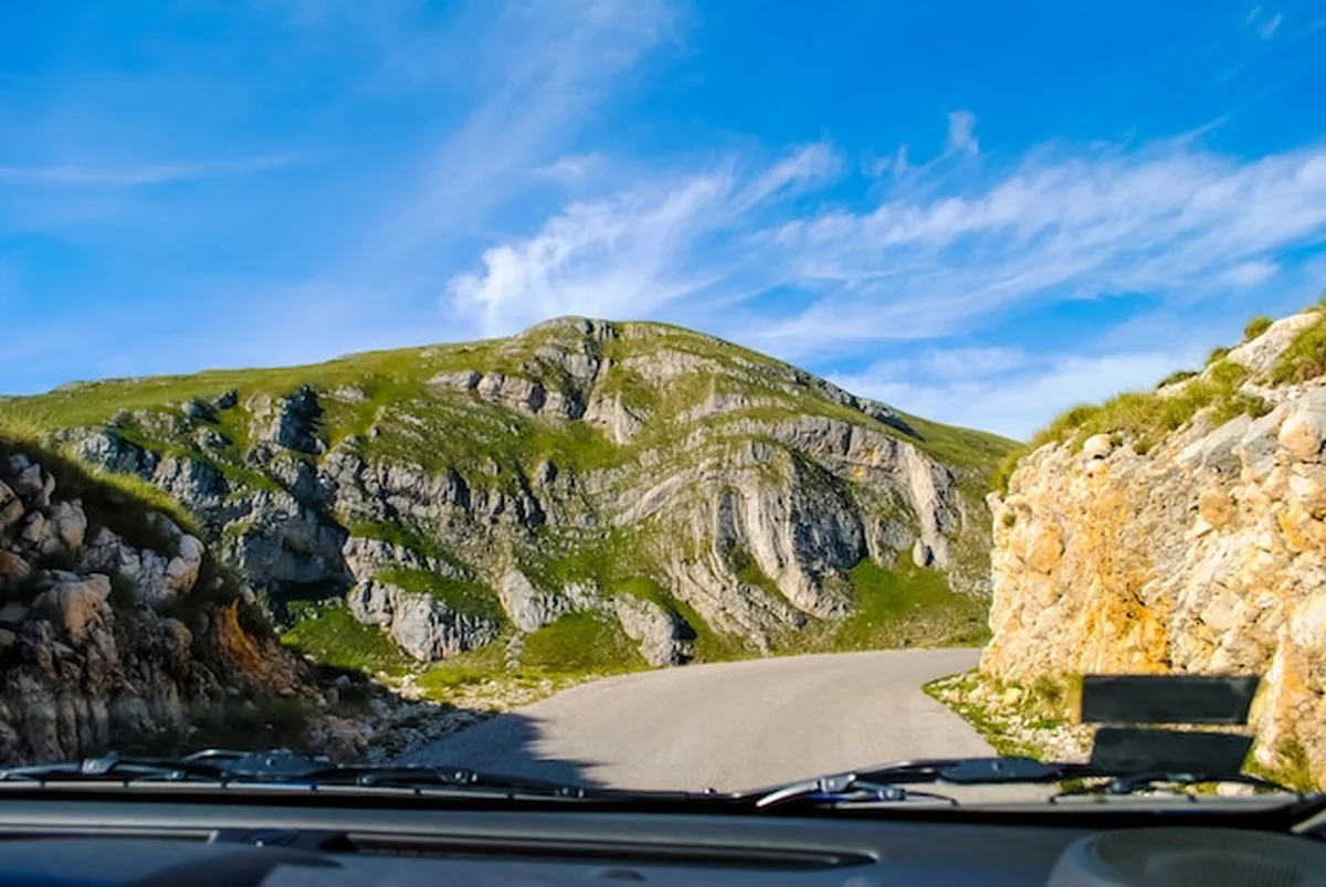 Malownicza droga w górach Czarnogóry
