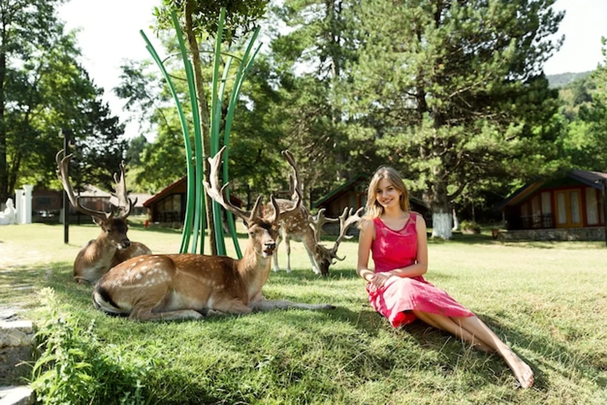 Małe zoo w Parku Umag